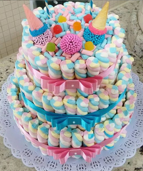 Decora  tu mesa de dulces con marshmallows malvaviscos