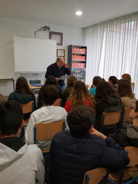 Hablando sobre libros en el IES Marqués de Comares