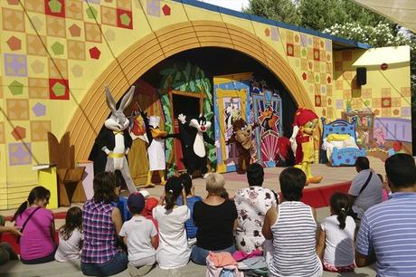 Parque Warner de Madrid con niños Parque Warner de Madrid con niños