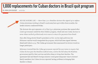 Renuncian doctores brasileños que sustituyeron a los cubanos del programa 'Más Médicos'