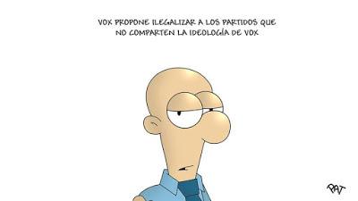 De qué se ríen los candidatos, de qué se ríen? (III) Los salvapatrias de VOX.