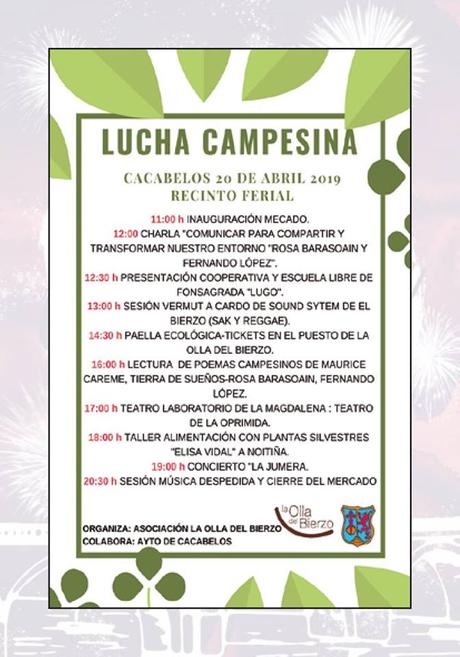 Programa de fiestas de la Pascua de Cacabelos 2019