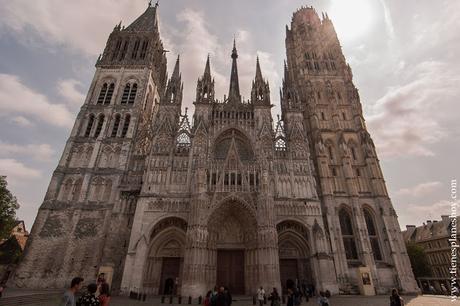 Catedral de Notre-Dame de Ruan (Rouen) visita viaje Normandía turismo Francia roadtrip