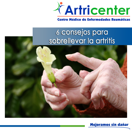 Artricenter: 6 consejos para sobrellevar la artritis