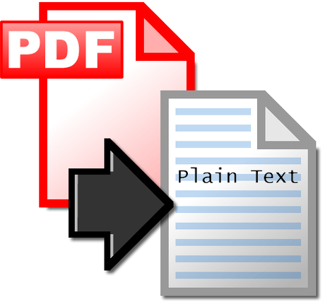 Convertir un archivo PDF en archivo de texto desde una terminal