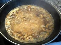 Risotto de setas sin lactosa Risotto de setas sin lactosa