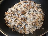 Risotto de setas sin lactosa Risotto de setas sin lactosa