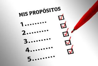 Propósitos de año nuevo Propósitos de año nuevo
