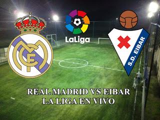 Real Madrid vs Éibar en vivo LAliga española