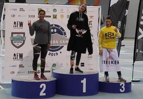 antequera games 2019 podium -escalado femenino