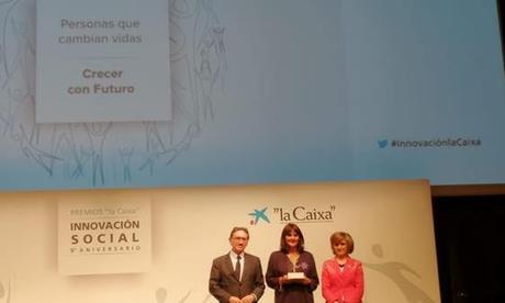 La ONG sevillana Crecer con Futuro ha sido una de las ganadoras de los Premios “la Caixa” a la Innovación Social 2018 La ONG sevillana Crecer con Futuro ha sido una de las ganadoras de los Premios “la Caixa” a la Innovación Social 2018