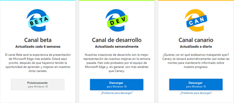 Edge basado en Chromium, ya está oficialmente disponible para descargar