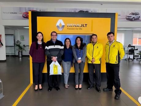 RENAULT ECUADOR RECIBIÓ VISITA DE FUNCIONARIOS DE RENAULT PANAMÁ