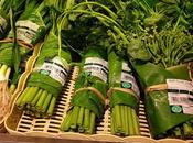 Este supermercado sustituye envases plásticos verduras hojas bananero