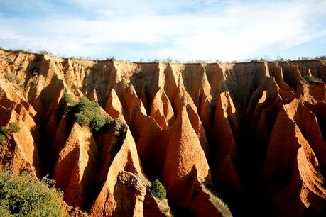 Sintiendo en la nuca el aliento de la muerte - : Las cárcavas del Pontón de la Oliva Sintiendo en la nuca el aliento de la muerte - : Las cárcavas del Pontón de la Oliva