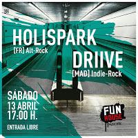 Concierto de Holispark y Driive en Fun House