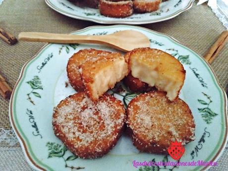 Torrijas Rellenas de Natillas