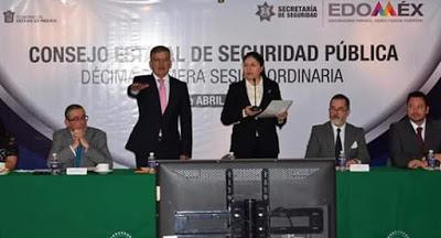 TOMA PROTESTA MARIBEL CERVANTES GUERRERO A NUEVOS EDILES COMO INTEGRANTES DEL CONSEJO ESTATAL DE SEGURIDAD