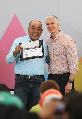 ENTREGA ALFREDO DEL MAZO APOYOS PARA PRESERVAR Y HACER CRECER LAS ZONAS FORESTALES DEL EDOMÉX