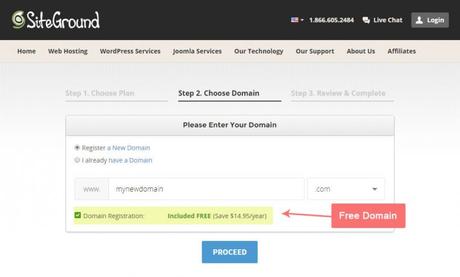 Siteground-domain-710x429 ▷ Comente sobre cómo iniciar un blog de viajes en 11 pasos (y gane dinero) con los gadgets imprescindibles para un viajero inteligente en la próxima aventura