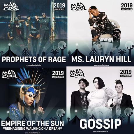 Mad Cool 2019: Prophets of Rage, Lauryn Hill, Empire of the Sun, Gossip, Johnny Marr, Marina, Cat Power, Perry Farrell...
