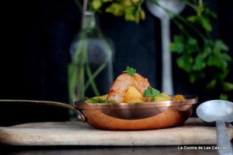 Patatas con Langostinos byJose Patatas con Langostinos byJose