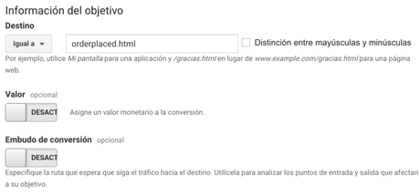 Aprende cómo configurar tus objetivos en Google Analytics