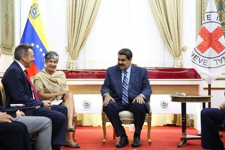 Presidente Maduro y Comité de la #CruzRoja acordaron cooperación #humanitaria hacia #Venezuela
