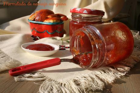 naranjas sanguinas, mermelada