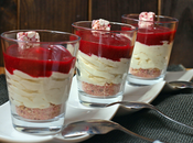 Vasitos chocolate blanco frambuesa