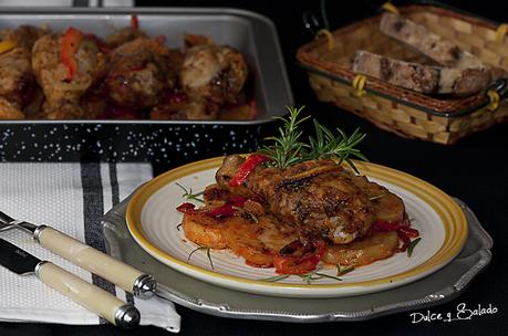 Muslitos de Pollo al Horno con Hierbas Aromáticas