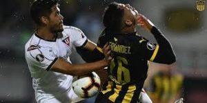 Se registraron inconvenientes entre jugadores de LDU y Peñarol