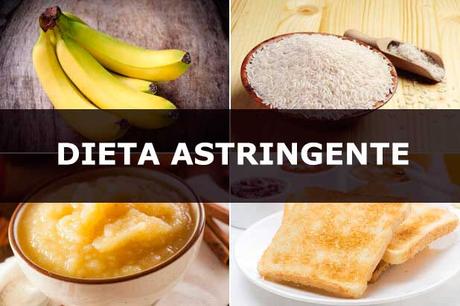 dieta astringente para la diarrea y gastroenteritis