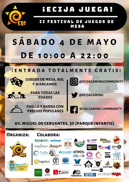 Écija Juega el 4 de Mayo, organizado por Écija Gaming Community