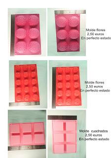 Venta moldes silicona