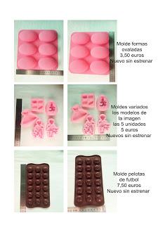 Venta moldes silicona