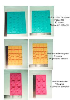 Venta moldes silicona