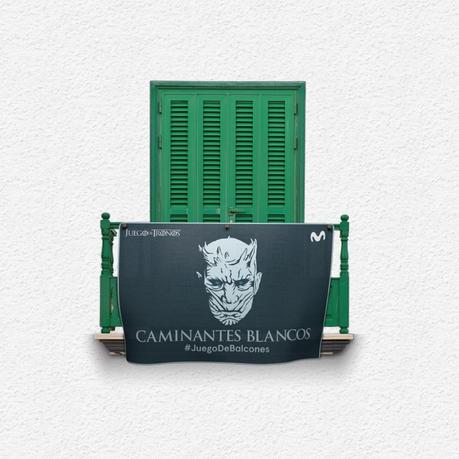 Juego de Balcones: Movistar convierte los balcones en soporte publicitario para promocionar ‘Juego de Tronos’