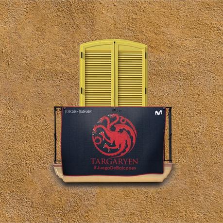 Juego de Balcones: Movistar convierte los balcones en soporte publicitario para promocionar ‘Juego de Tronos’