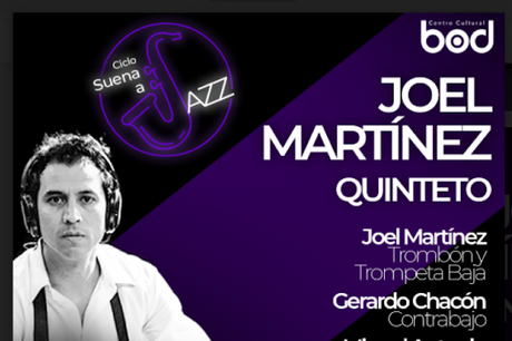 #Musica: El sonido de Joel Martínez llega al ciclo Suena a #Jazz (@CCulturalBod)