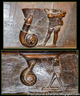 Silleria del Coro de la Colegiata de Talavera de la Reina: Misericordias  (I)