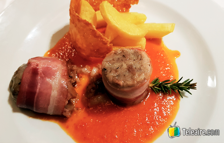 Cena en Casa Rural Los Quintanares en Rio Seco de Soria