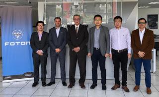 “FOTON DEL ECUADOR RECIBIÓ IMPORTANTE VISITA DE FÁBRICA”