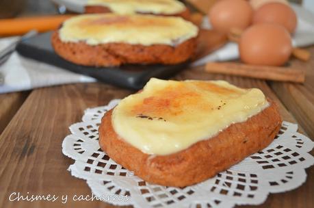 Torrijas con crema pastelera