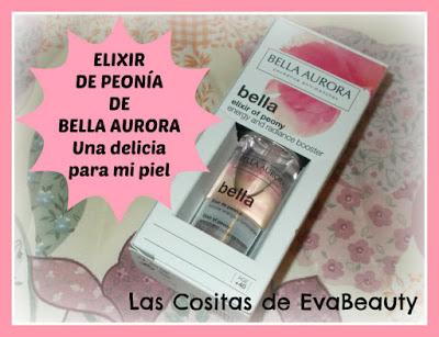 Elixir de peonía de Bella Aurora, una delicia para mi piel