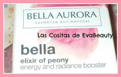 Elixir de peonía de Bella Aurora, una delicia para mi piel