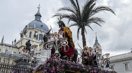 Procesión de “La Borriquita” , Madrid, domingo de Ramos.