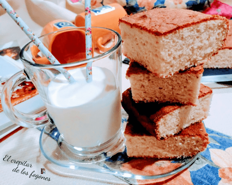 PLUM CAKE DE PLÁTANO Y MERENGUE