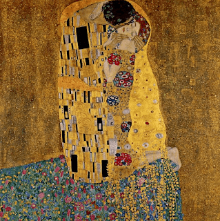 LA POSTAL DEL BESO DE KLIMT