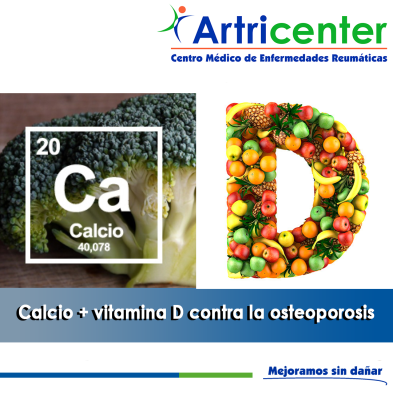 Artricenter: Calcio + vitamina d contra la osteoporosis Artricenter: Calcio + vitamina d contra la osteoporosis